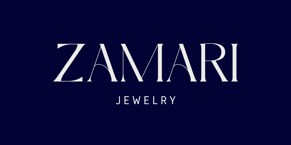 Zamari Jewelry logo representing Canadian dainty Sterling silver collection