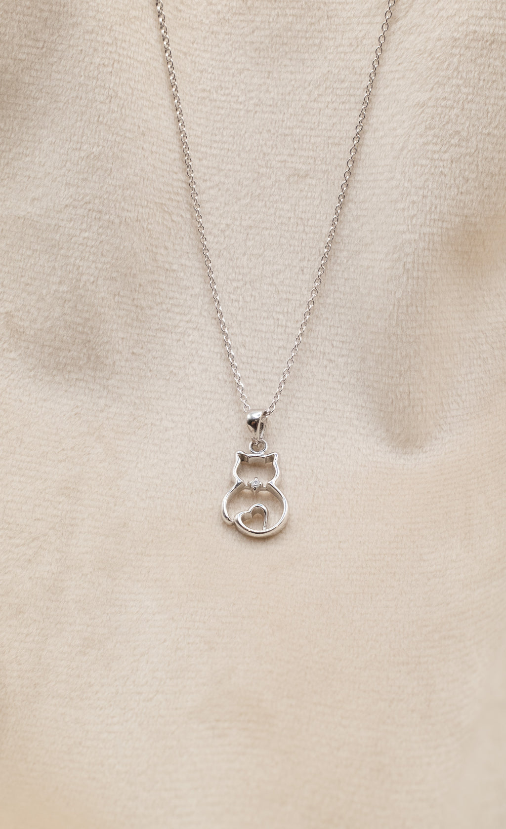 The Flurry Cat Pendant