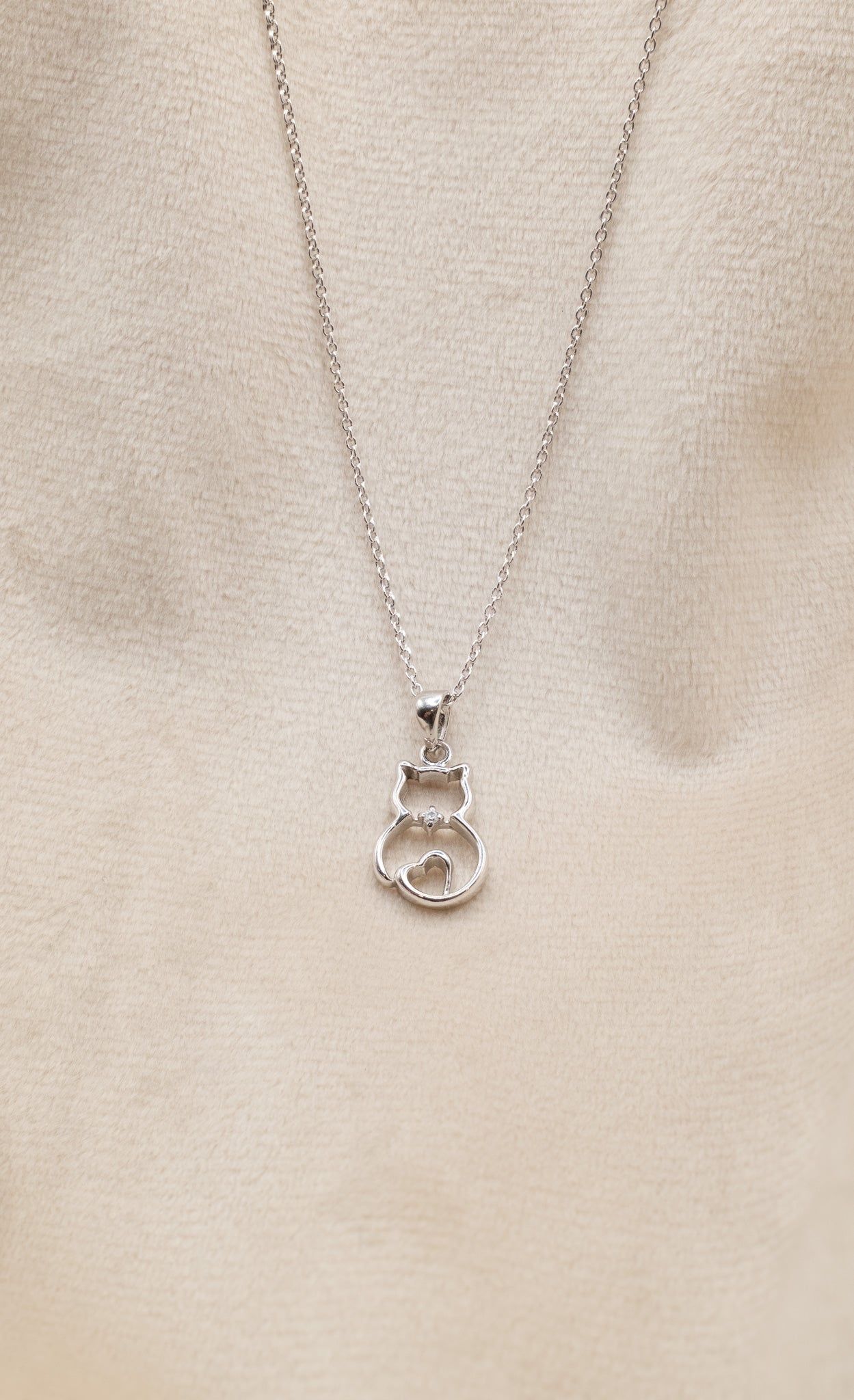 The Flurry Cat Pendant