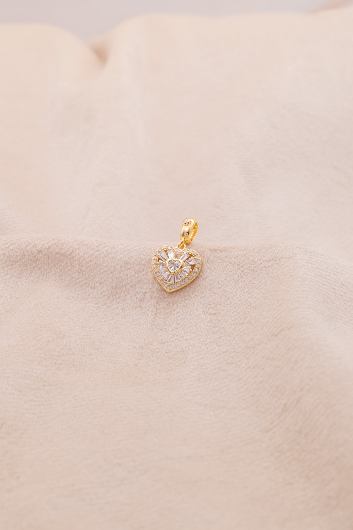 The Golden Heart  Necklace