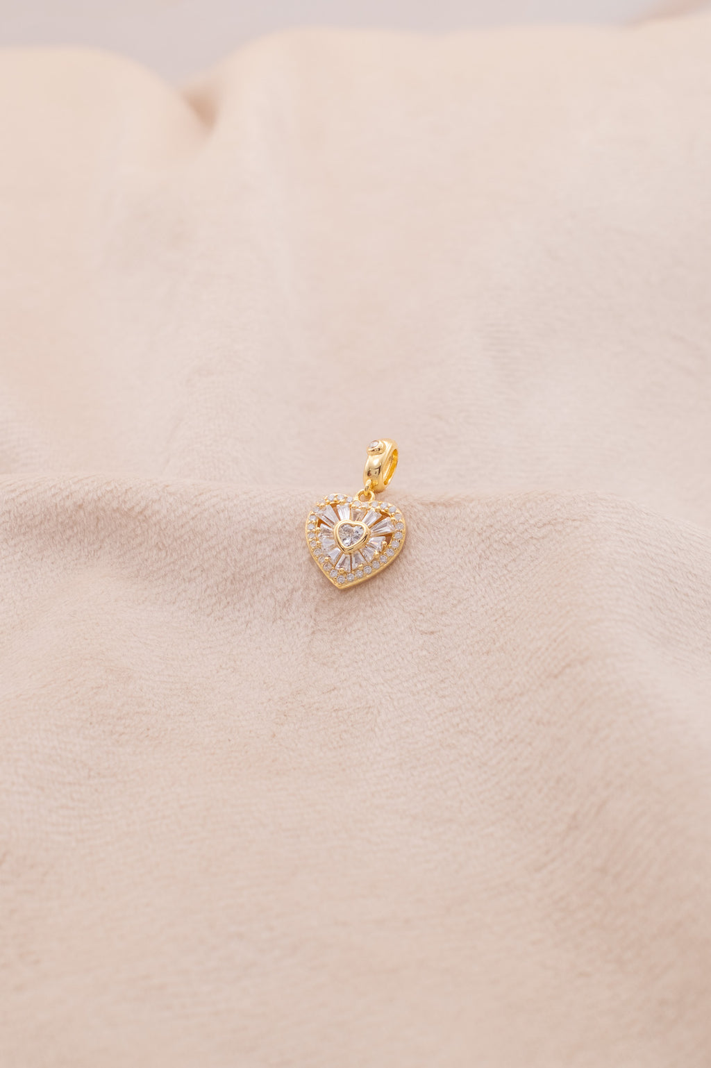 The Golden Heart  Necklace