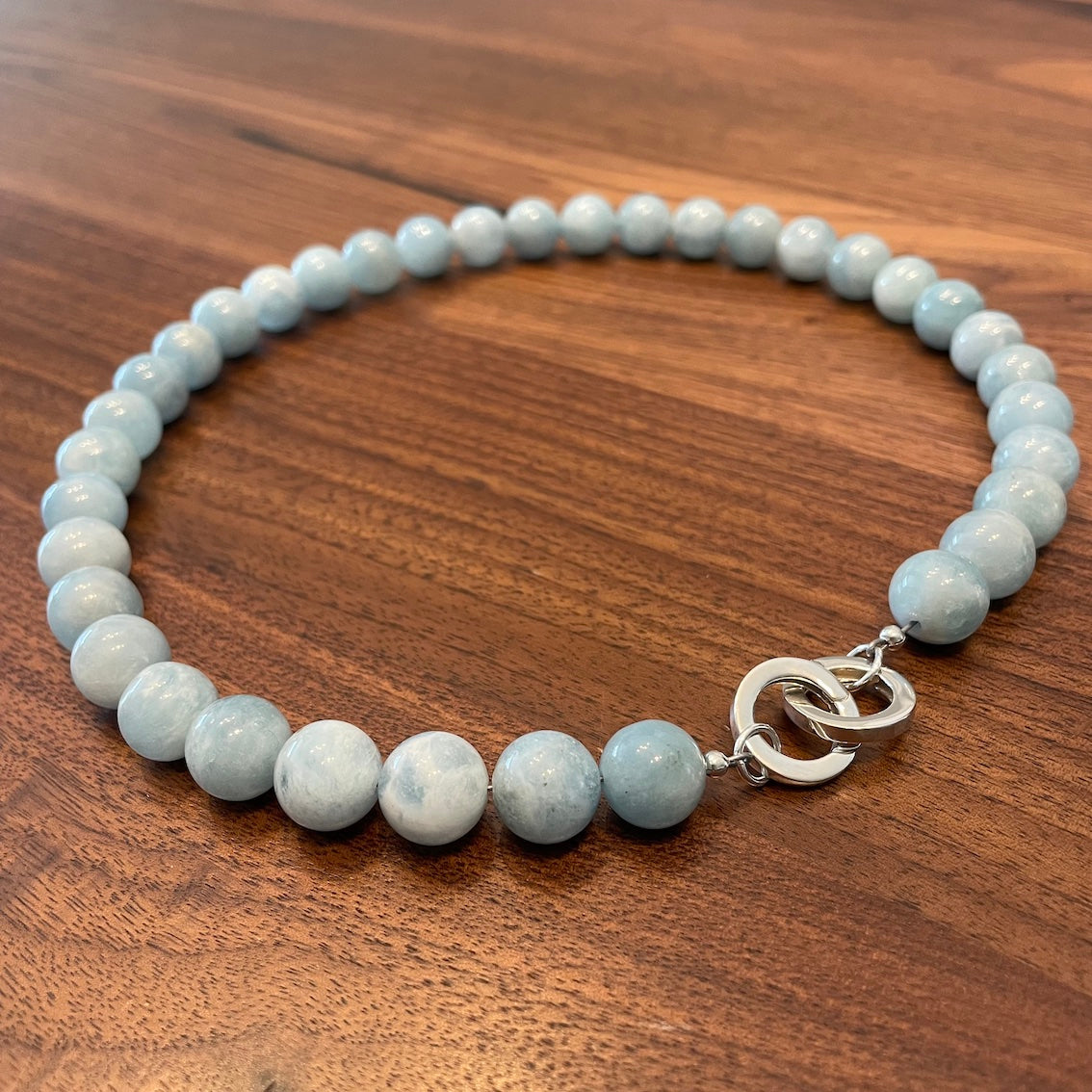 Aquamarine Statement Necklace - Sample Sale Exclusive