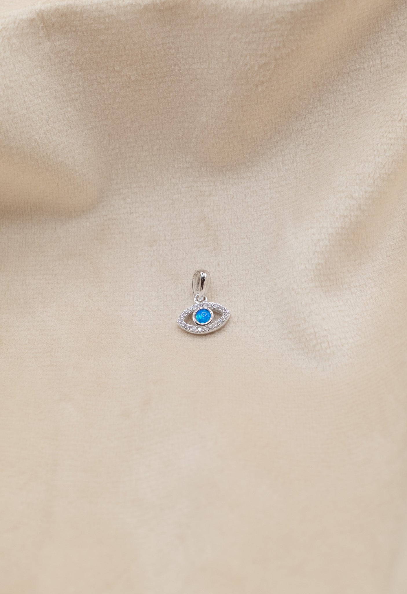 The Opal Evil Eye Pendant