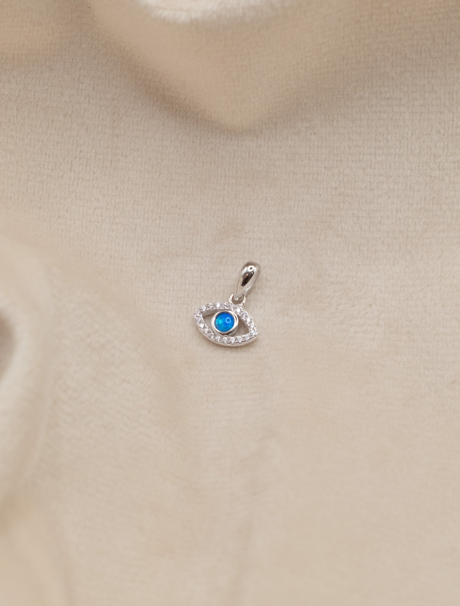 The Opal Evil Eye Pendant