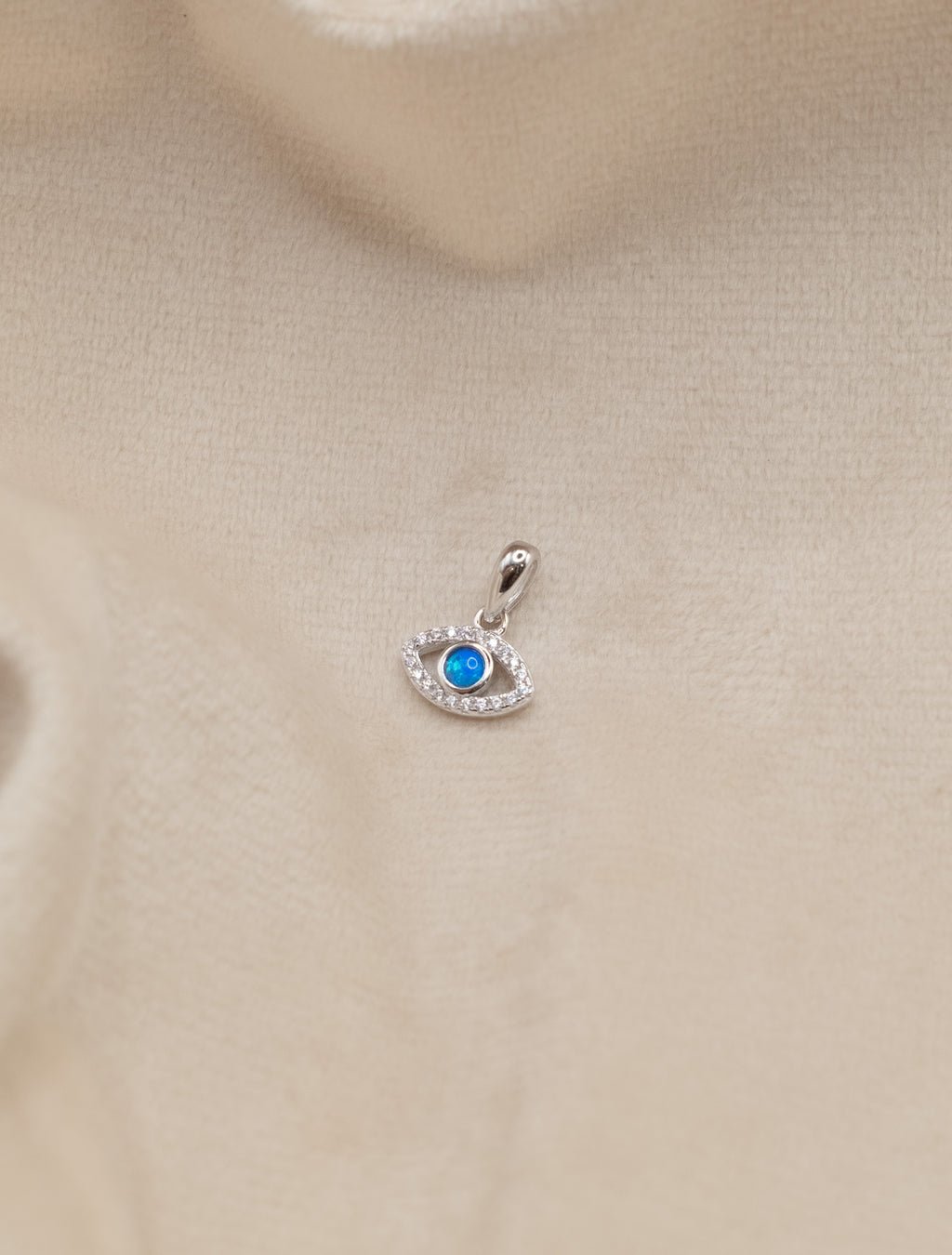 The Opal Evil Eye Pendant