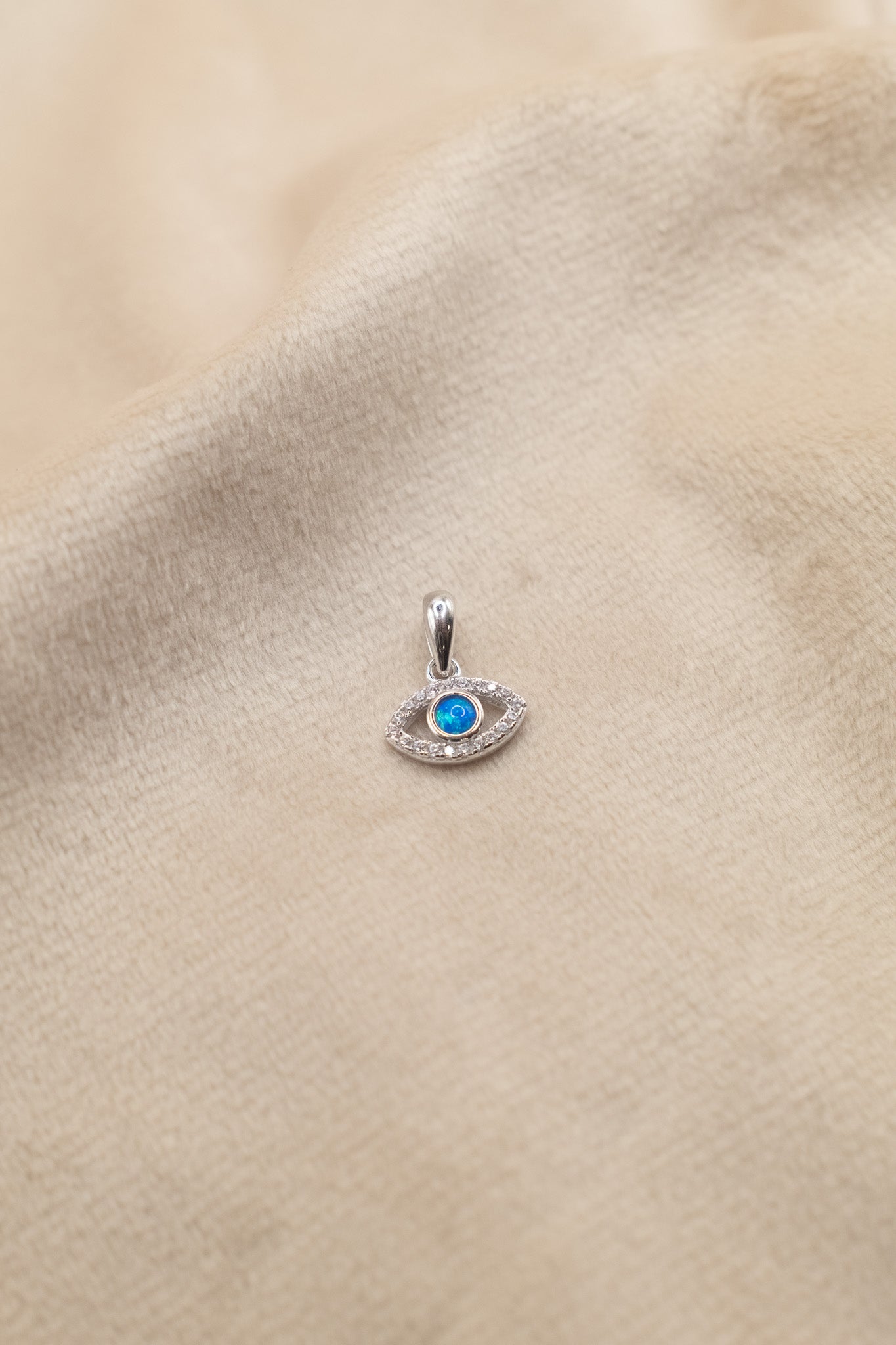 The Opal Evil Eye Pendant