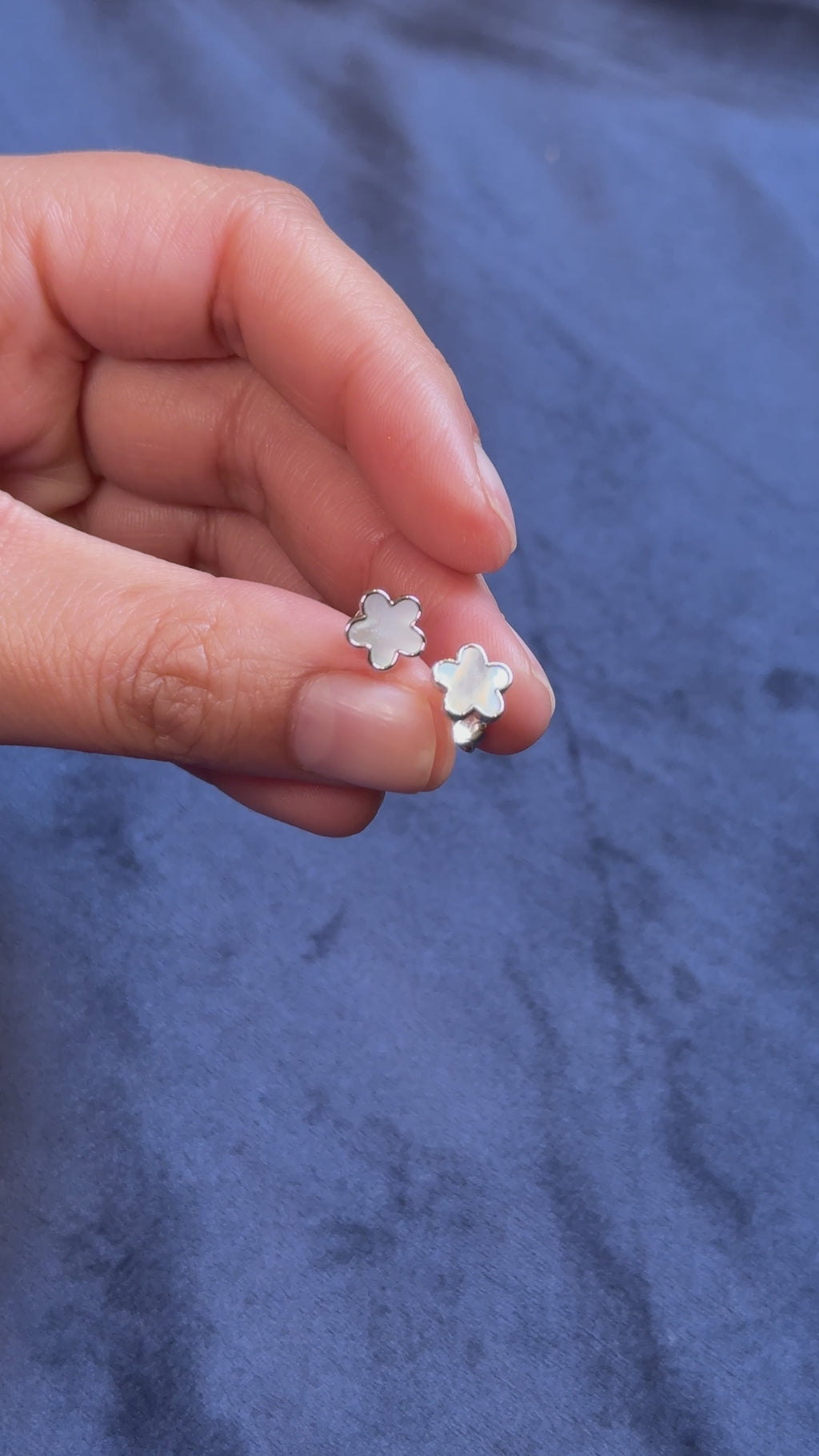 The Bloom Pearl Studs