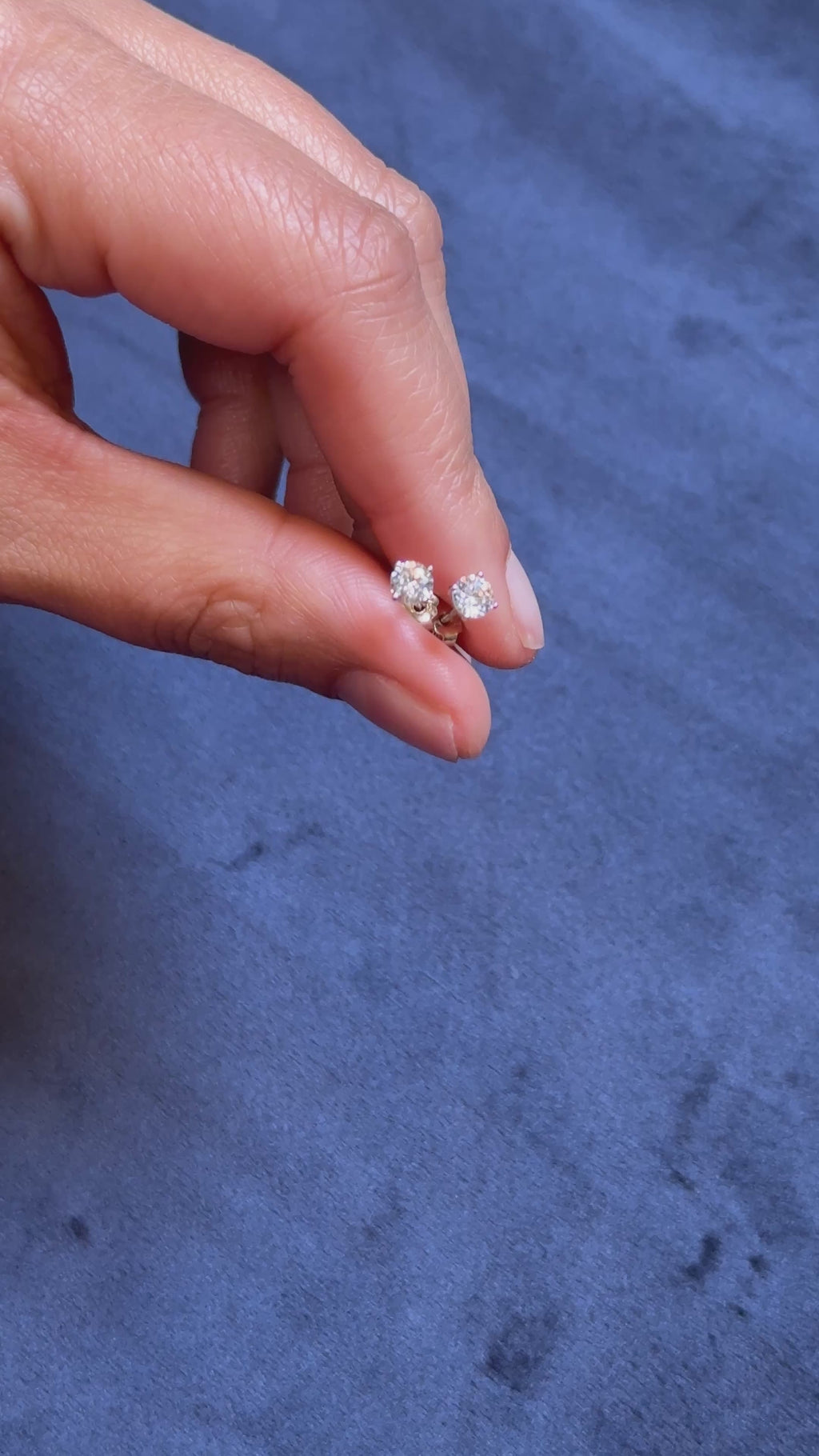 The Solitaire Glow Earrings