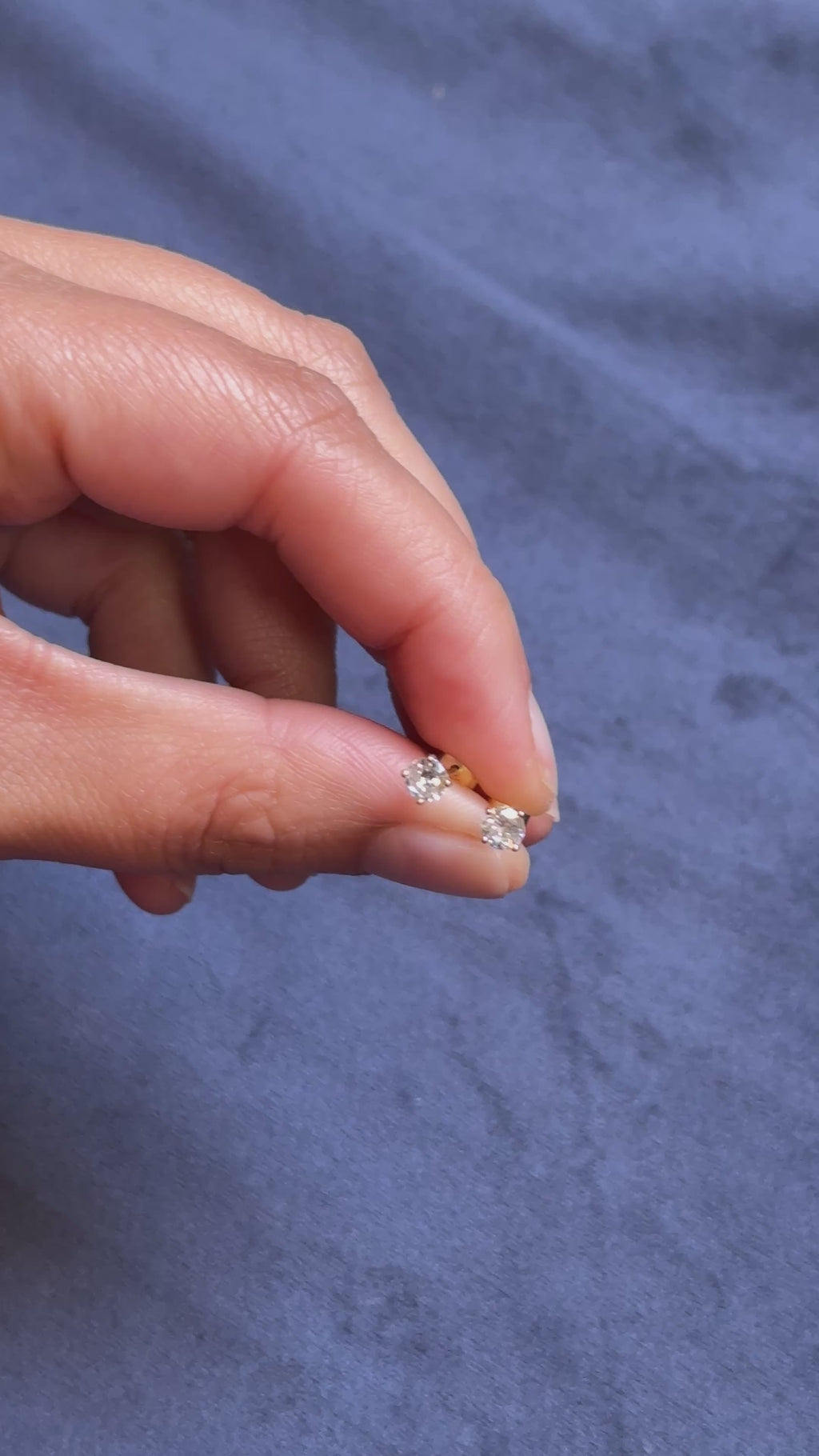 The Solitaire Glow Earrings